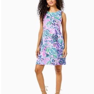 NEW Lilly Pulitzer KRISTEN DRESS Lilac Freesia Mermaid, Size XXS